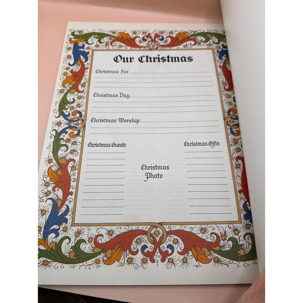 Vintage Christmas Annual Literature Art Book Augsburg Publishing 1985‎